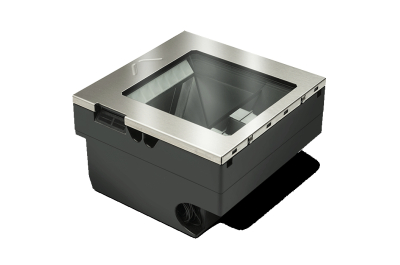 Datalogic Magellan 3550HSi Ingebouwde streepjescodelezer 1D/2D Laser Zwart, Roestvrijstaal