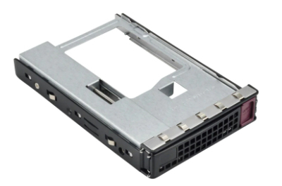 Supermicro MCP-220-00158-0B drive bay panel 2,5/3,5" Opslagschijflade Zwart, Bordeaux, Metallic