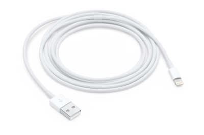 Apple Lightning - USB 2 m Wit