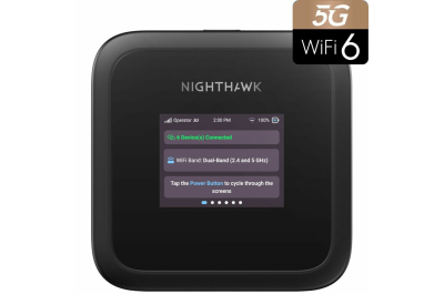 NETGEAR M3 draadloze router Dual-band (2.4 GHz / 5 GHz) Zwart