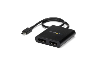 StarTech.com MSTCDP122DP USB grafische adapter 3840 x 2160 Pixels Zwart