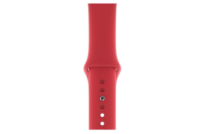 Apple MU9N2ZM/A slimme draagbare accessoire Band Rood Fluorelastomeer