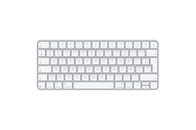 Apple Magic toetsenbord Universeel USB + Bluetooth AZERTY Frans Wit