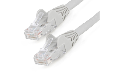 StarTech.com N6LPATCH3MGR netwerkkabel Grijs 3 m Cat6 U/UTP (UTP)