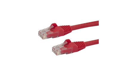 StarTech.com Cat6 netwerkkabel met snagless RJ45 connectoren UTP patchkabel rood 0,5m