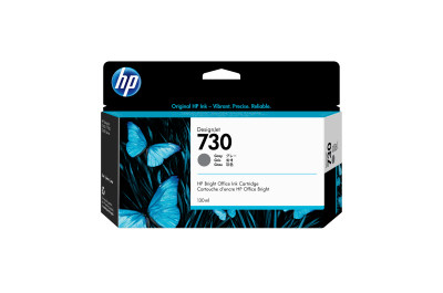 HP 730 grijze DesignJet inktcartridge, 130 ml