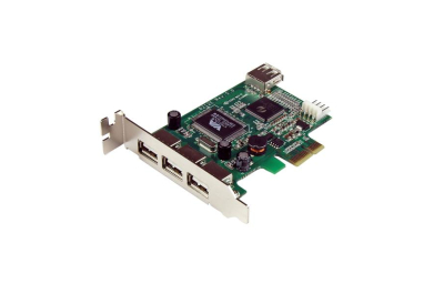 StarTech.com 4-poort PCI Express Low Profile High Speed USB-kaart