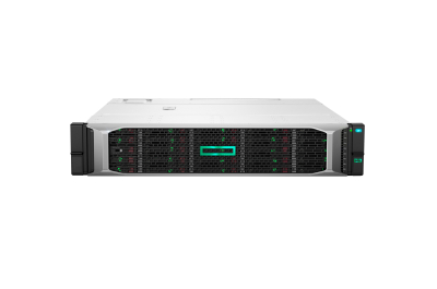 HPE Q1J10B disk array Rack (2U) Zwart, Zilver