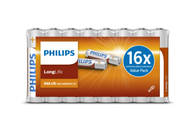 Philips LongLife Batterij R03L16F/10