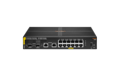 Hewlett Packard Enterprise Aruba 6000 12G Class4 PoE 2G/2SFP 139W Managed L3 Gigabit Ethernet (10/100/1000) Power over Ethernet (PoE) 1U