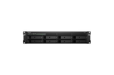 Synology RackStation RS1221+ data-opslag-server NAS Rack (2U) Ryzen Embedded V1500B 4 GB DDR4 0 TB DiskStation Manager Zwart