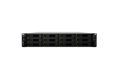 Synology RackStation RS3618xs NAS Rack (2U) Intel® Xeon® D D-1521 8 GB DDR4 DiskStation Manager Zwart