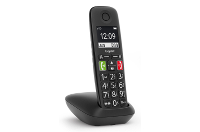 Gigaset E290A Analoge-/DECT-telefoon Nummerherkenning Zwart
