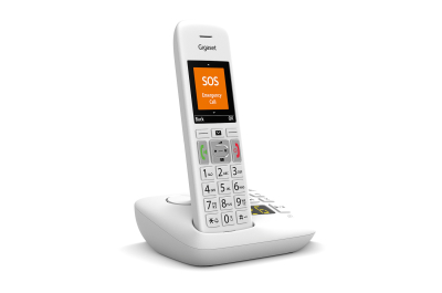 Gigaset E390A DECT-telefoon Nummerherkenning Wit