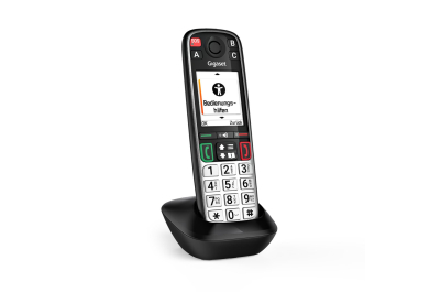 Gigaset EASY 500HX Analoge-/DECT-telefoon Nummerherkenning Zwart, Zilver