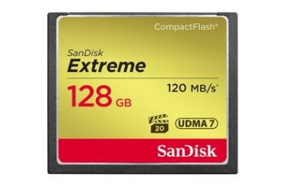 SanDisk CF Extreme 128GB CompactFlash