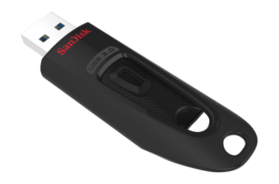 SanDisk Ultra USB flash drive 256 GB USB Type-A 3.2 Gen 1 (3.1 Gen 1) Zwart
