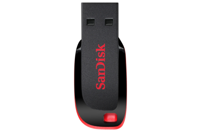 SanDisk Cruzer Blade USB flash drive 16 GB USB Type-A 2.0 Zwart, Rood