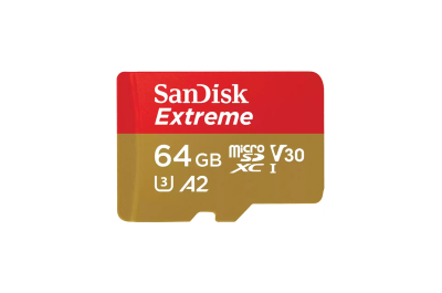 SanDisk Extreme 64 GB MicroSDXC UHS-I Klasse 10
