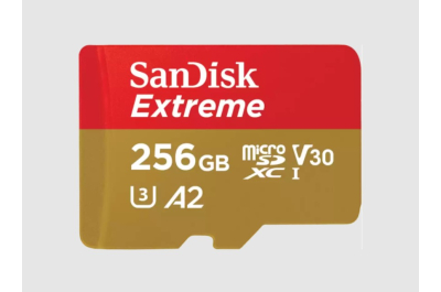 SanDisk Extreme 256 GB MicroSDXC UHS-I Klasse 3