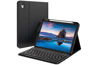 Accezz Bluetooth Keyboard Bookcase Apple iPad 11 (2025) 11 inch A16 / iPad 10 (2022) 10.9 inch - QWERTZ / DE - Zwart