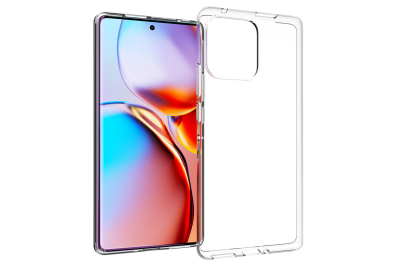 Accezz Clear Backcover Motorola Edge 40 Pro - Transparant