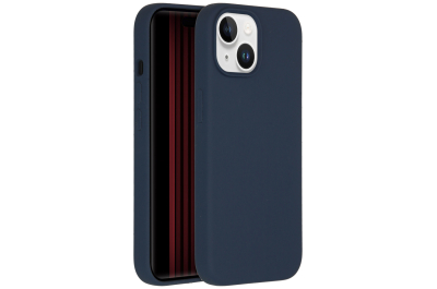 Accezz Liquid Silicone Backcover Apple iPhone 15 - Donkerblauw