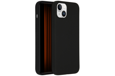 Accezz Liquid Silicone Backcover Apple iPhone 15 Plus - Zwart