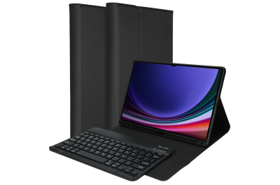 Accezz Bluetooth Keyboard Bookcase Samsung Galaxy Tab S9 11.0 inch - QWERTY / NL - Zwart