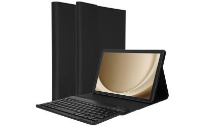 Accezz Bluetooth Keyboard Bookcase Samsung Galaxy Tab A9 Plus - QWERTY / NL - Zwart
