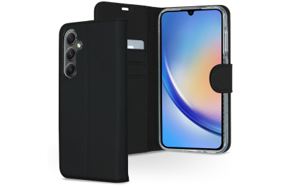 Accezz Wallet Softcase Bookcase Samsung Galaxy A35 - Zwart