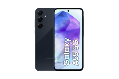 Samsung Galaxy A55 5G 16,8 cm (6.6") Hybride Dual SIM Android 14 USB Type-C 8 GB 128 GB 5000 mAh Marineblauw