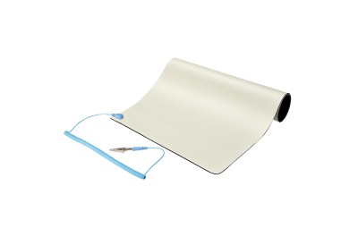 StarTech.com Antistatische Mat met Aardingskabel, 30cm x 46cm, ESD Mat voor Elektronica, Antistatische Tafelmat met Verwijderbaar Aardingssnoer, ANSI/ESD S 4.1, Flexibele Thermoplastische ESD Werkmat