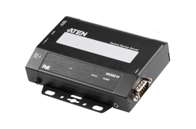 ATEN 1-Poort RS-232 beveiligde apparaatserver met PoE