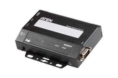 ATEN 1-Poort RS-232/422/485 beveiligde apparaatserver met PoE