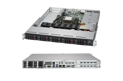 Supermicro SuperServer 1019P-WTR Intel C622 LGA 3647 (Socket P) Rack (1U) Zwart