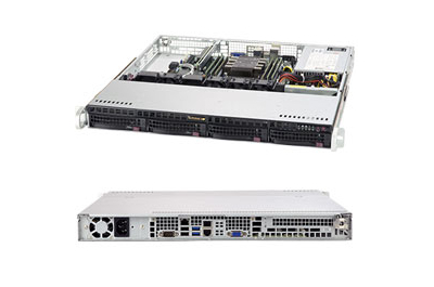 Supermicro SuperServer 5019P-M Intel® C621 LGA 3647 (Socket P) Rack (1U) Zwart