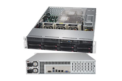 Supermicro SuperServer 6029P-TR Intel® C621 LGA 3647 (Socket P) Rack (2U) Zwart