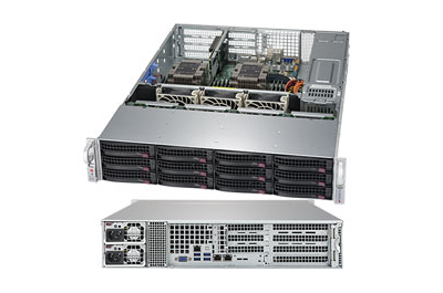 Supermicro SuperServer 6029P-WTRT Intel C622 LGA 3647 (Socket P) Rack (2U) Zwart