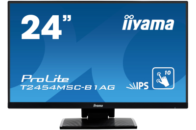 iiyama ProLite T2454MSC-B1AG computer monitor 60,5 cm (23.8") 1920 x 1080 Pixels Full HD LED Touchscreen Multi-gebruiker Zwart