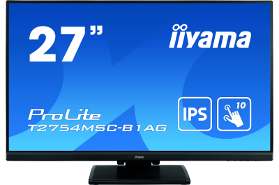 iiyama ProLite T2754MSC-B1AG computer monitor 68,6 cm (27") 1920 x 1080 Pixels Full HD LED Touchscreen Multi-gebruiker Zwart