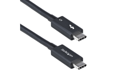 StarTech.com 80cm Thunderbolt 5 Kabel, 80Gbps/Tot 120Gbps, 240W PD EPR, 8K 60Hz,Thunderbolt-Gecertificeerde Kabel, Compatibel met Thunderbolt 4/USB4/USB-C