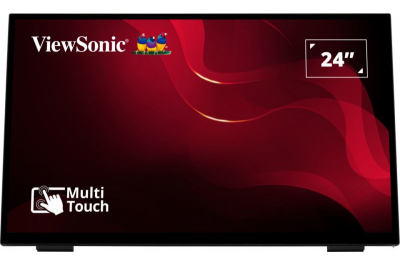 Viewsonic TD2465 beeldkrant Interactief flatscreen 61 cm (24") LED 250 cd/m² Full HD Zwart Touchscreen