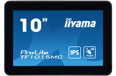 iiyama TF1015MC-B3 beeldkrant Interactief flatscreen 25,6 cm (10.1") LED 500 cd/m² HD Zwart Touchscreen