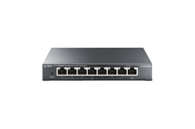 TP-Link TL-RP108GE netwerk-switch Managed L2 Gigabit Ethernet (10/100/1000) Power over Ethernet (PoE) Zwart