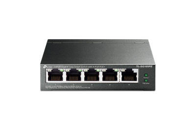 TP-Link TL-SG105PE netwerk-switch Managed L2 Gigabit Ethernet (10/100/1000) Power over Ethernet (PoE) Zwart