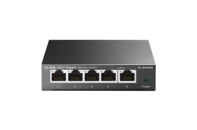 TP-Link TL-SG105S Unmanaged Gigabit Ethernet (10/100/1000) Zwart