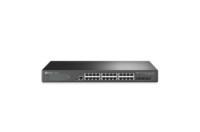 TP-Link JetStream TL-SG3428X netwerk-switch Managed L2+/L3 Gigabit Ethernet (10/100/1000) 1U Zwart