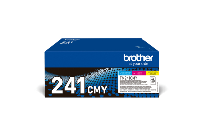 Brother TN-241CMY tonercartridge 3 stuk(s) Origineel Cyaan, Magenta, Geel