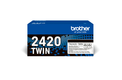 Brother TN-2420TWIN tonercartridge 2 stuk(s) Origineel